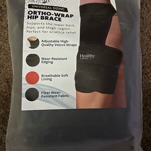 Healthy Lab Co. Ortho-Wrap Hip Brace - Black